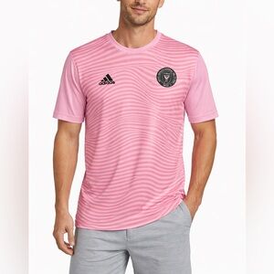 Adidas Lionel Messi #10 Inter Miami CF Pink T-Shirt NWT Men's XL MLS Soccer